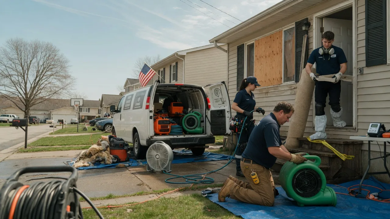Water Damage Restoration in Columbia, PA near me